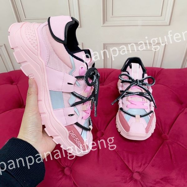 

new luxury casual shoes calfskin reflective sneaker designer mens women sneakers fashion trainers, Black