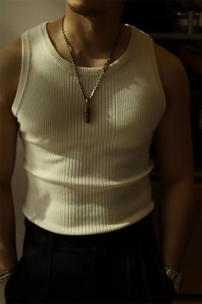 

blood gang tank mens sport t shirt 100% cotton fitness street wear slim fit s-3xl fitness muscle vest wholesale sweat absorption 3 pieces 15, White;black