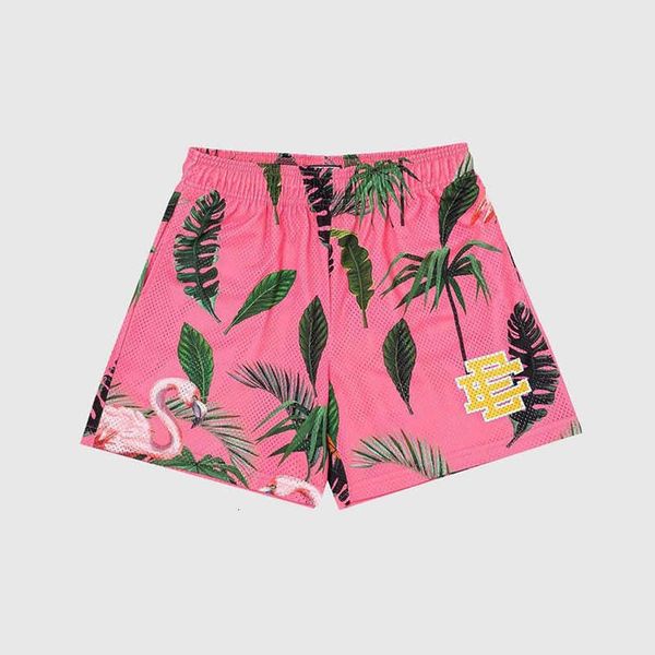 

ee american casual shorts sports men's summer thin ins loose shorts tide brand quick drying quarter pants, White;black