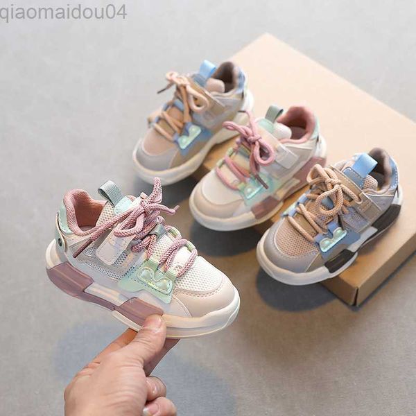 

athletic outdoor baby girls boys casual shoes 2022 spring children shoes toddler infant shoes brother sister soft sole non-slip kids sneaker, Black