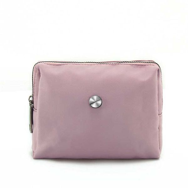 

small makeup lulu with logo wallet bag travel bag pouch gym makeup mini pochette bllack zipper fanny pack purses zipper 3 colors