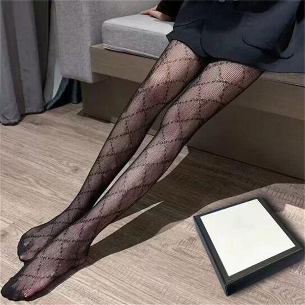 

classic stockings fashion letter pattern socks designer hosiery women's leggings highly quality tights panty hose, Black;white