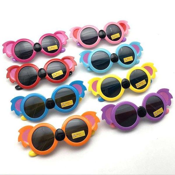 

koalas koala polarized kids sunglasses boy and girl baby glasses silicone uv, Blue