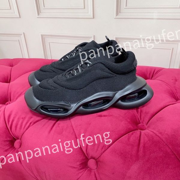 

vintage casual shoes calfskin reflective sneaker designer mens women sneakers fashion shoes leather trainers, Black