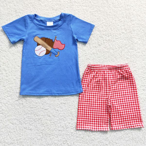 

clothing sets fashion children's designer clothing boys' shorts embroidery boutique baby boys' clothing summer children', White