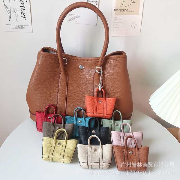 

mini garden bag pendant cute leather earphone mouth red fashion car key chain female