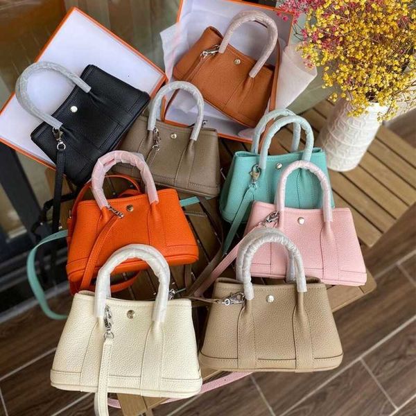 

leather small bag women 2023 new mini garden togo layer cowhide shoulder tote
