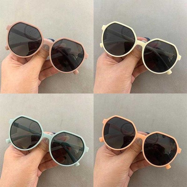 

kids sunglasses childrens mirror boys and girls simple sun glasses colorful, Blue