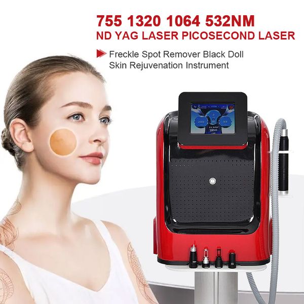 

laser eyebrow washing device picosecond 532nm 755nm 1064nm 1320nm q switched nd yag laser tattoo removal freckles birthmark removal skin whi, Black