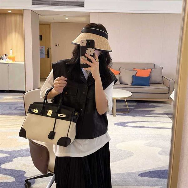 

birkin h erms designer handbag women lady high color capacityqq with logo