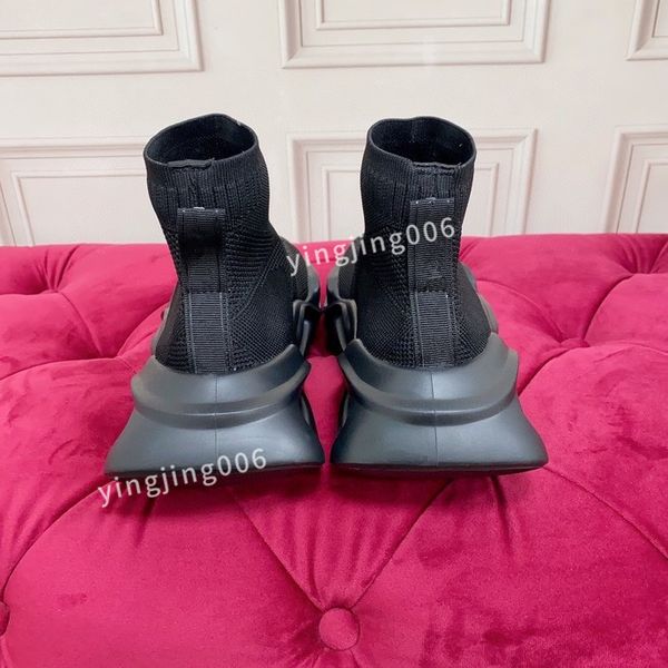 

2023new womens brand designer casual shoes mens multi-color lace-up sports shoes fashion running shoes soft and comfortable platform shoes, Black