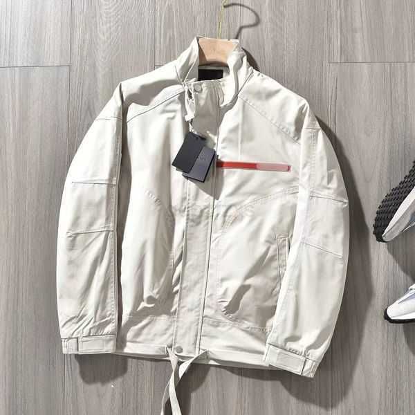 

men's jackets american style casual stand neck short jacket spring and autumn solid color simple commuter windproof workwear coat fashi, Black;brown