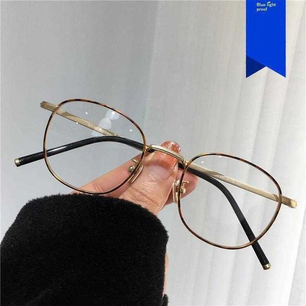

anti blue ray xiuzhi square glasses frame womens retro plain korean style
