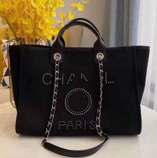 

ch women's luxury evening bags fashion brand handbag classic canvas beach bag designers female large backpacks capacity small chain pac