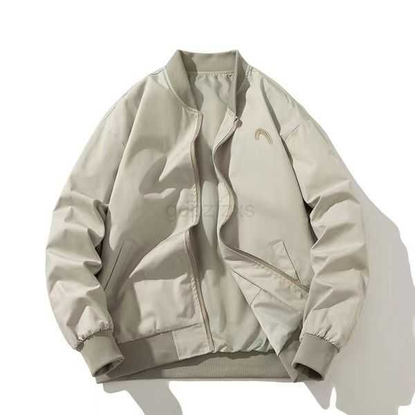 

men's jackets baseball suit men's spring and autumn retro american style flight jacket fashion br loose thin coat men women lovers, Black;brown