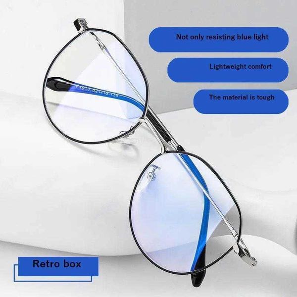 

recommended korean glasses ultra light polygon student anti blue trending