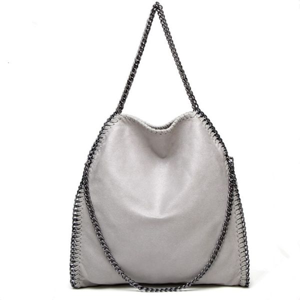 

evening bags fashion women's chain shoulder bag large capacity crossbody tote bag female foldable solid color handbags shopping bags 23