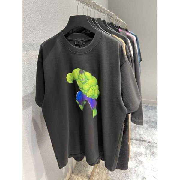 

womens designer t shirt tracksuit shirt green giant print sleeve oversize t-shirt, White;black