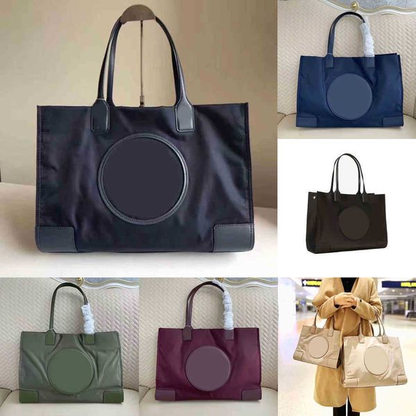 

totes designer tote bag women handbag nylon handbags classic solid color large volume shopping purse shoulder bags 220907
