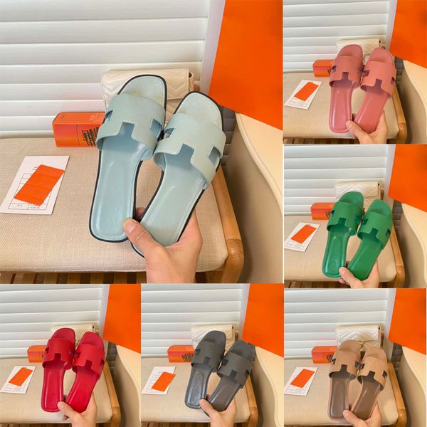

womens sandals light blue white pink slippers luxury designer adhesive summer walking genuine flat heel outside indoor breathable classic la, Black