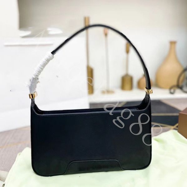 

2023 shoulder bags new arrival girl underarm pouch white and black color cow leather london england zipper handbags nice details big capacit
