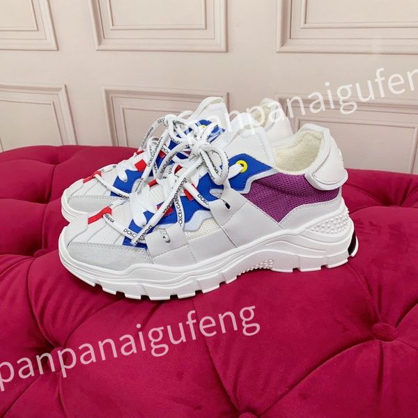 

2023 new luxury casual shoes calfskin reflective sneaker designer mens women sneakers fashion leather trainers, Black