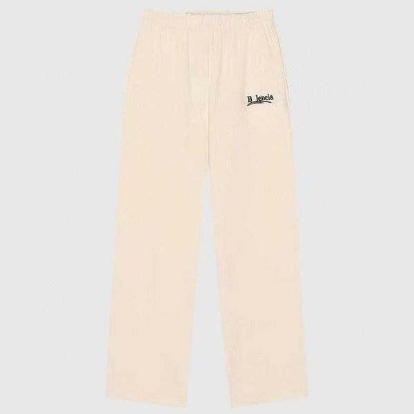 

luxury designer women t shirt shirt differentiate market original family coke embroidered sports guards casual loose straight leg pants, White;black