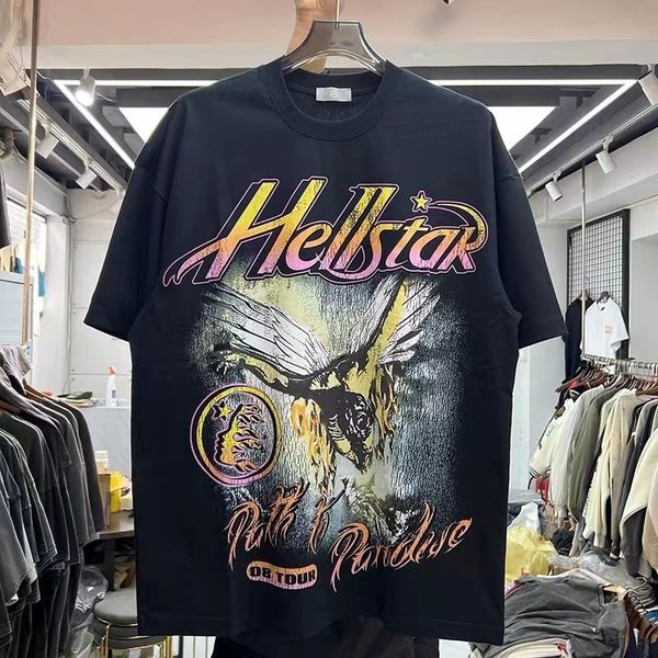 

men's t-shirts retro washed casual t-shirt with loose short sleeves 230410, White;black