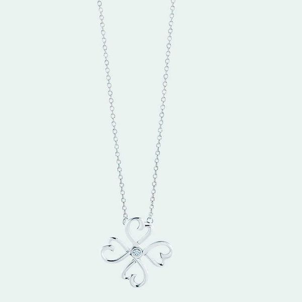 

pendant necklaces same brand model pendant necklaces designer necklace rose gold diamond loving heart pendant luxury jewelry, Silver