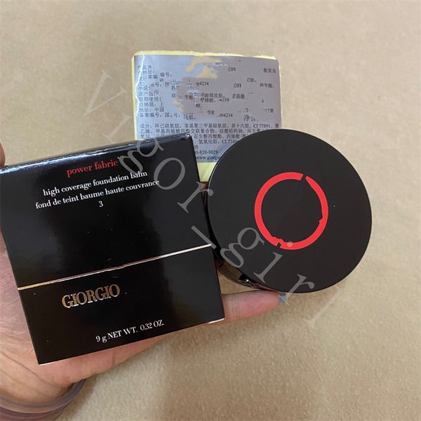 

new giorgio brand cc creams for girl power fabric high coverage foundation balm fond de teint baume haute couvrance 9g cushion bb cream face