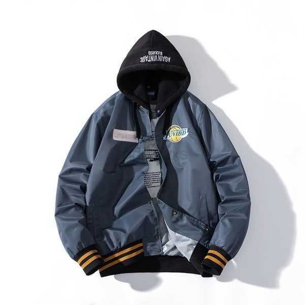 

men's jackets american baseball suit and women's fashion retro embroidery pilot jacket loose brand spring autumn winter thickened, Black;brown