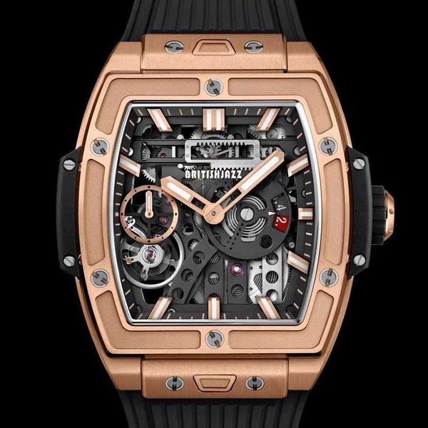 

milles luxury watch barrel shaped explosion fashion trend fully automatic mechanical men's large dial black technology outdoor sports a, Slivery;black