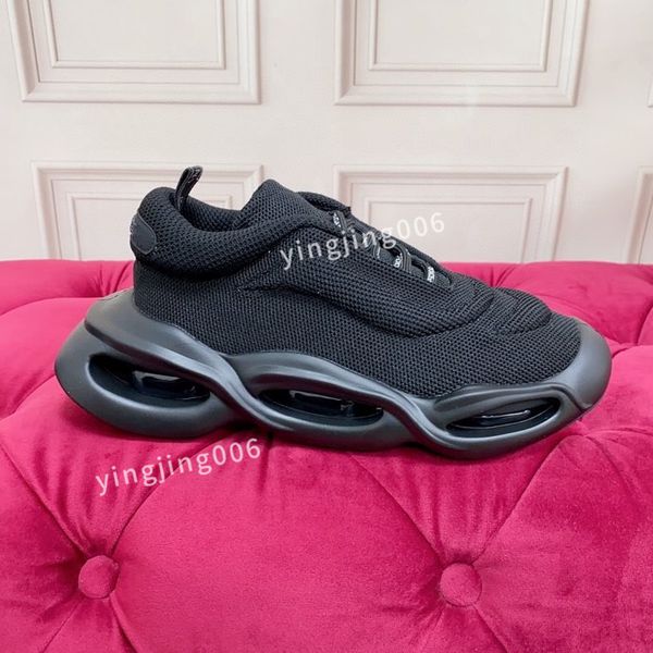 

brand designer casual shoes men multi-color lace-up sports shoes fashion running shoes soft and comfortable platform shoes, Black
