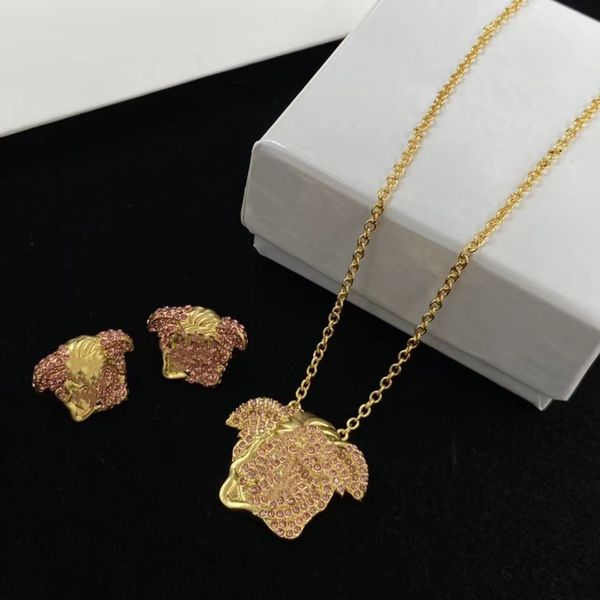 

pendant necklace diamond necklaces and earrings are selling like cakes, Silver