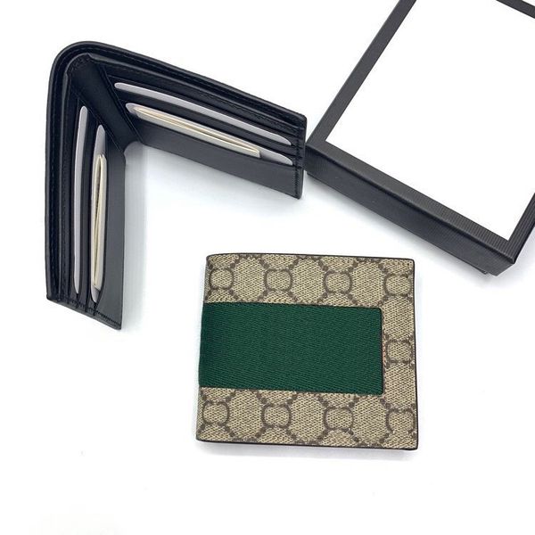 

luxury designer card holders keychain wallet men g wallets genuine leather passport holder animal small coin purses with box women key holde, Brown;gray