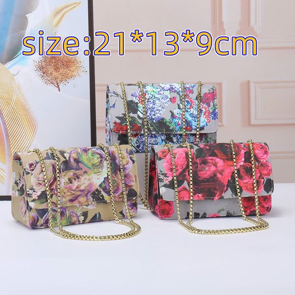

luxury designer woman shoulder bag handbag ladies messenger bags flower fashion classic with date code bags handbags designer bag