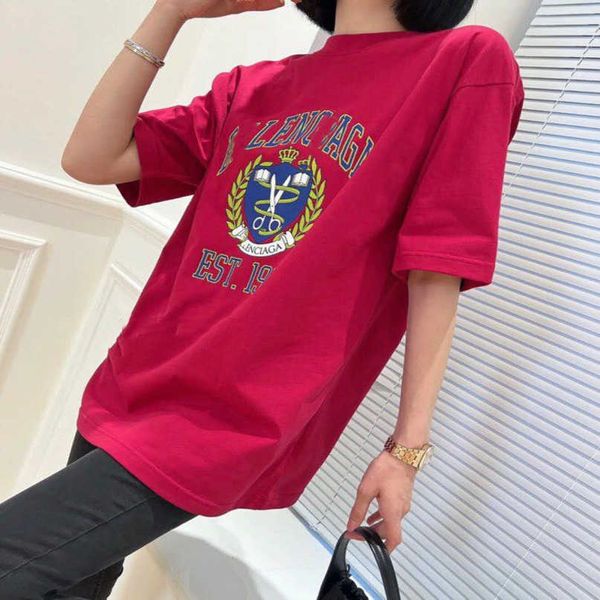 

designer new women t shirt correct version summer bar code 1917 burst shield sleeve t-shirt unisex, White;black
