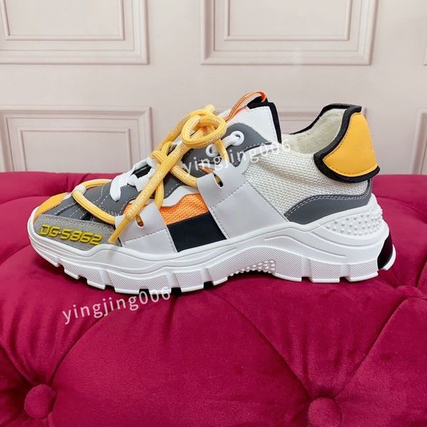 

brand womens casual shoes mens lace-up sports shoes fashion running shoes soft and comfortable platform shoes, Black