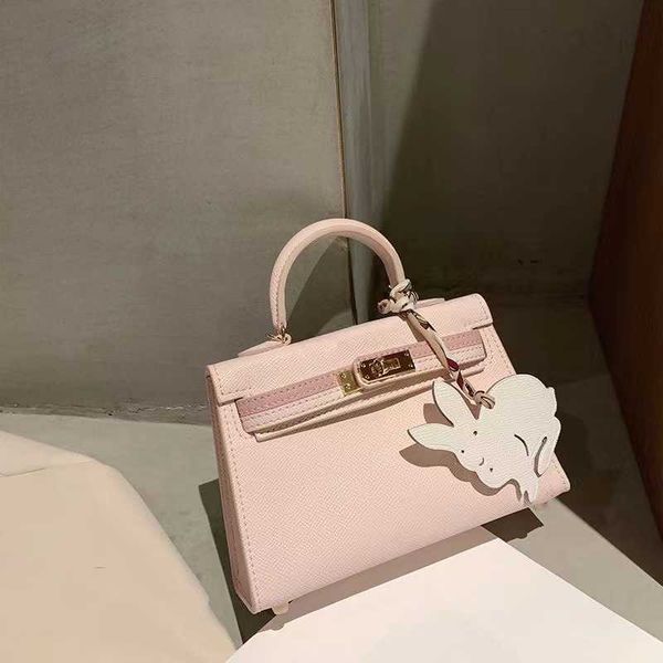 

summer bag pink women's 2023 new fashion one shoulder crossbody advanced handbag