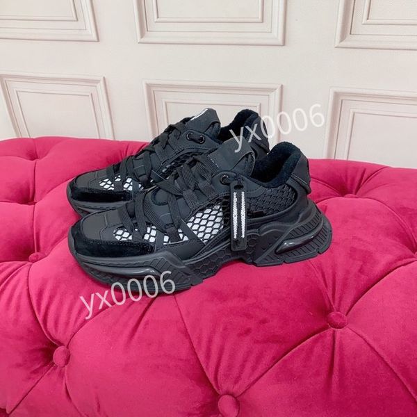 

womens brand fashion designer casual shoes sneakers spring trendy family jindian color matching net running casual shoes, Black