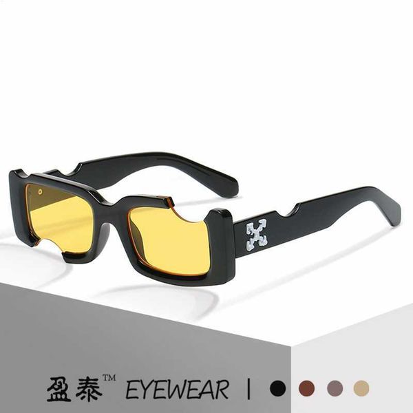 

sunglass personalized gap hole sunglasses the same hip-hop sunglasses trend street sunglasses, White;black