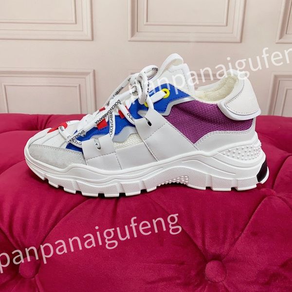 

luxury casual shoes calfskin reflective sneaker designer mens women sneakers fashion leather trainers, Black