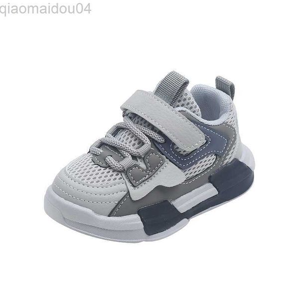 

athletic outdoor sports shoes spring flats for boys girls soft bottom breathable sneakers 1-6 years kids outdoor casual shoes aa230410, Black