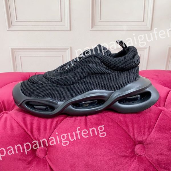 

2023 new vintage casual shoes calfskin reflective sneaker designer mens women sneakers fashion shoes leather trainers, Black