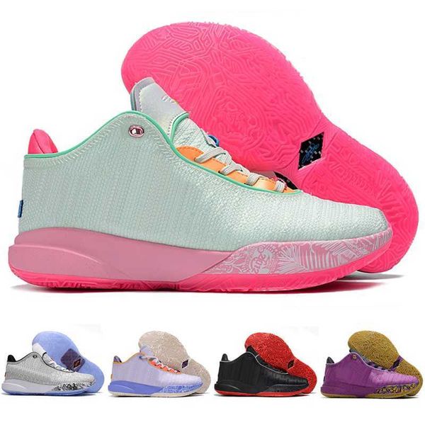 

2023 ebrons xx 20 violet frost shoes the debut bred pink women men basketball sport shoe sneakers