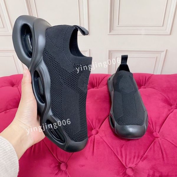

2023new womens brand designer casual shoes mens lace-up sports shoes fashion running shoes soft and comfortable platform shoes, Black