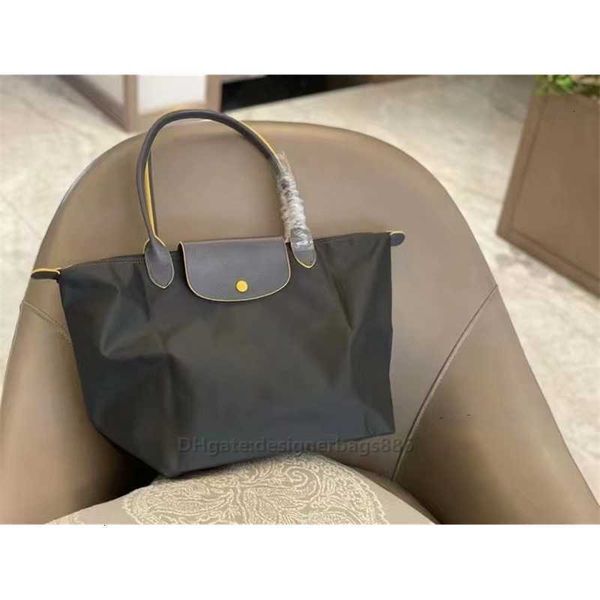 

folding fashion shopping bag dumplings tote bag waterproof handbag shoulder 2023 tasche sacoche luxurys designer bags large capacity real le