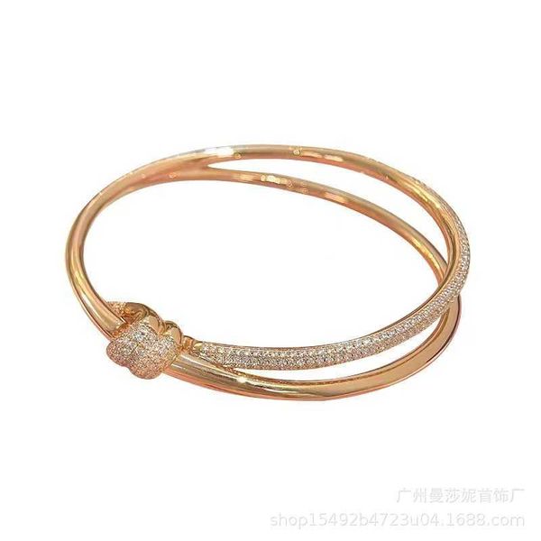 

2022 new knot bracelet lovers light luxury ring gu ailing same red, Black