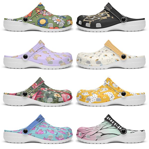 

Customized lovely beautiful fashionable Glossy beautiful Diy shoes for men and women's indoor slippers 101141