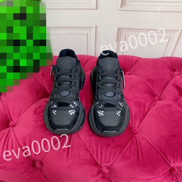 

luxury casual fashion shoe designer men woman luxury colors and styles breathable designer massage outdoor air sports trainers shoes fengda1, Black